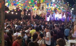 Organização, tranquilidade e alegria marcam a noite de São João em Coqueiro