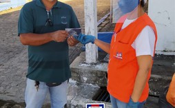 Parceria com o Governo de Alagoas garante máscaras para prevenção da Covid-19 em Coqueiro Seco