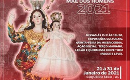 Coqueiro celebra, de 21 a 31 de janeiro, os 231 anos da padroeira Nossa Senhora Mãe dos Homens