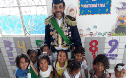 Semana da Pátria leva história e musicalidade às escolas de Coqueiro Seco