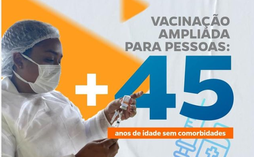 Coqueiro Seco amplia vacinação para pessoas a partir de 45 anos